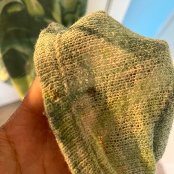 JADED LONDON TIE DYE PRINT RUCHED HEM PRINTED KNIT JOGGERS - Picture 5 of 6